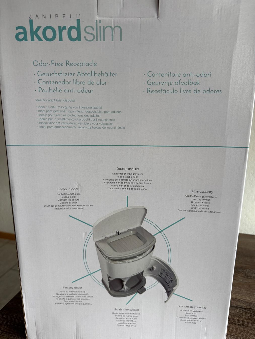 Abfalleimer: Windeleimer Janibell akord slim – Gebraucht aus Thun von THX-Tech 3