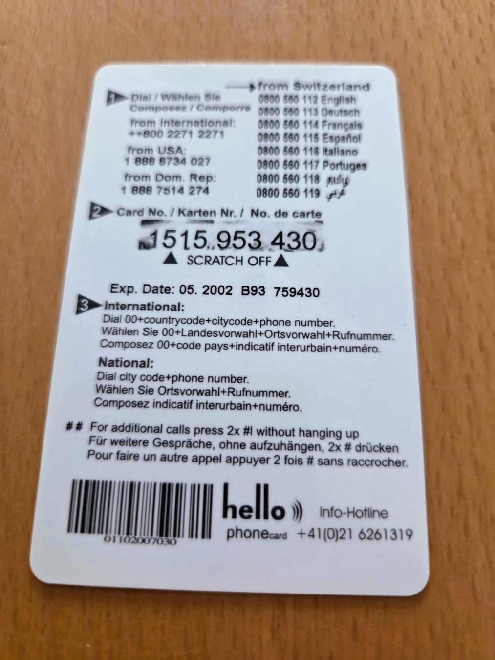 Cartes de téléphone: PREPAID - SCHWEIZ – D'occasion à Brüttisellen par Nighttrain 1