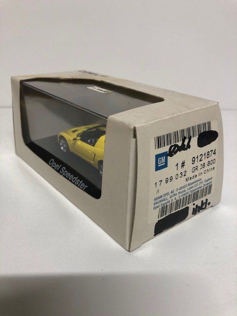 Opel Modellautos: Modelauto Opel Speedster – Neu und originalverpackt aus Kräiligen von hkk 6