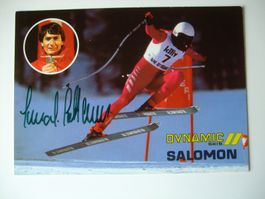 CONRADIN CATHOMEN  (CH) SKISTAR  HANDSIGNIERT AK !