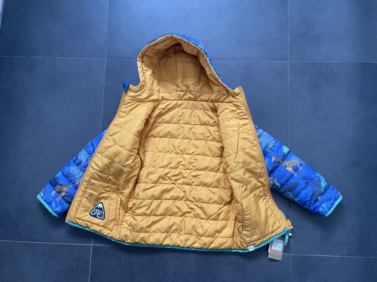 Frugi Giacche & Cappotti: Frugi Jacke Gr. 110/116 – Nuovo e nell'imballaggio originale da Aesch ZH venduto da lawas 1