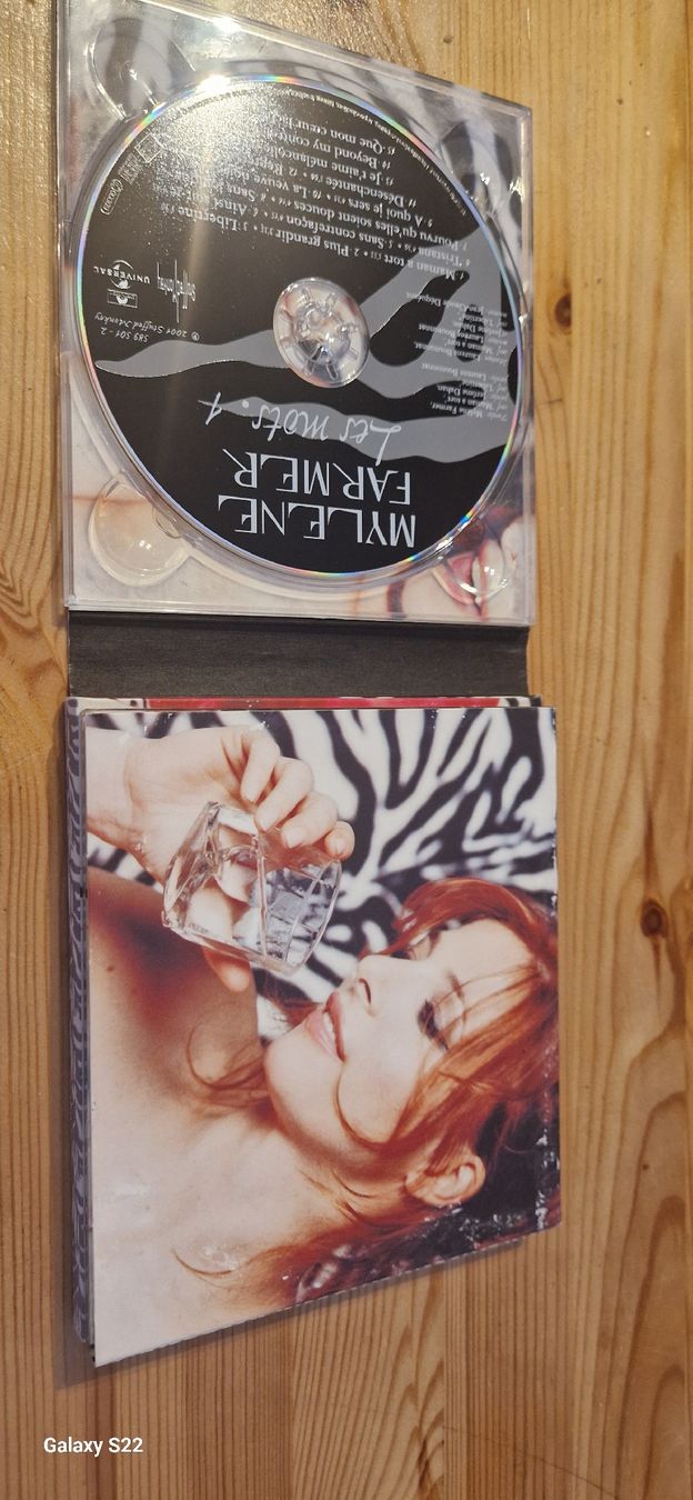 CD: Mylene Farmer– Les Mots – Usato da Yvonand venduto da CD-KINGDOM 1