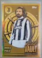 Topps Andrea Pirlo Juventus Gold Vault Limited GV-7 MINT