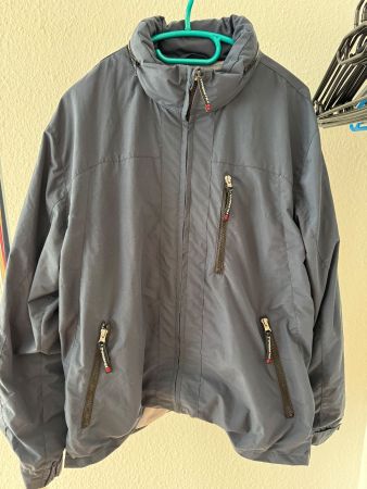 Jacke für Übergang, Herren, Grösse 48/50, dunkelblau