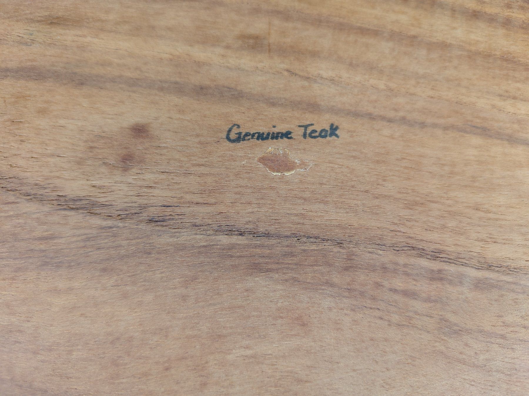 Servierplatten: Genuine Teak Holzplatte – Gebraucht aus Emmen von magelan 4