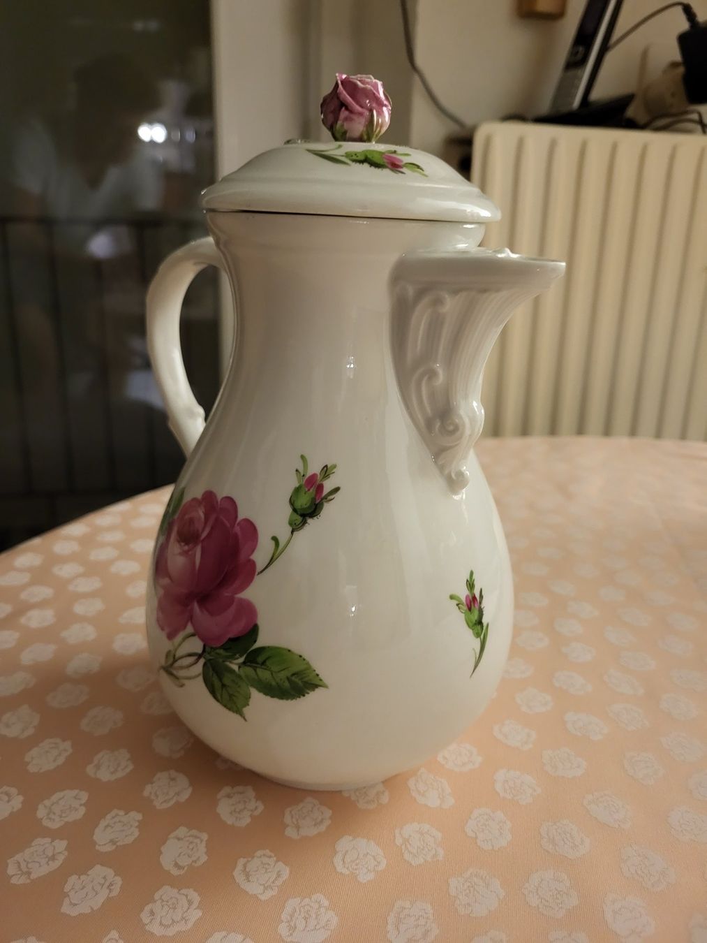 Teiere: Meissen Kaffekanne, Rose. – Usato da St. Gallen venduto da nikolausraphael 2