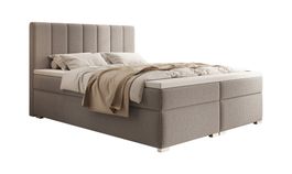 Boxspringbett CAROLINA 140x200 cm –Topper & Bettkasten