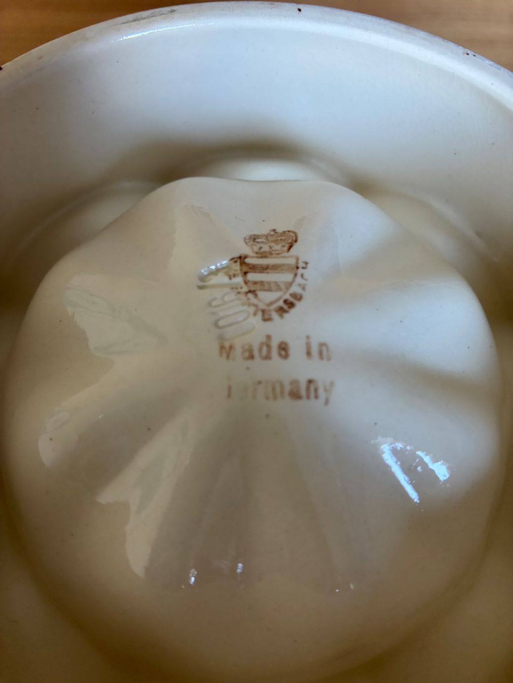 Ciotole: Puddingform Art Déco ca. 1925, Wächtersbach Keramik glasiert – Usato da Zürich venduto da Upippin 4