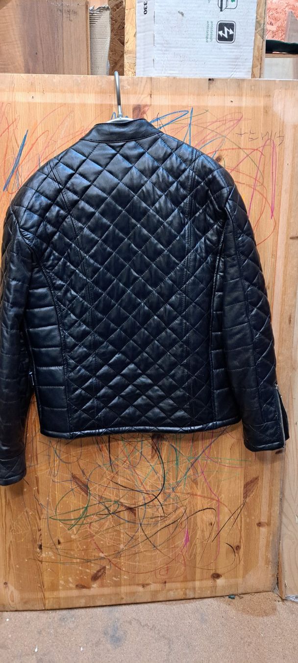 Giacche: Gesteppte Lederjacke – Usato da eggersriet venduto da Roli222 1