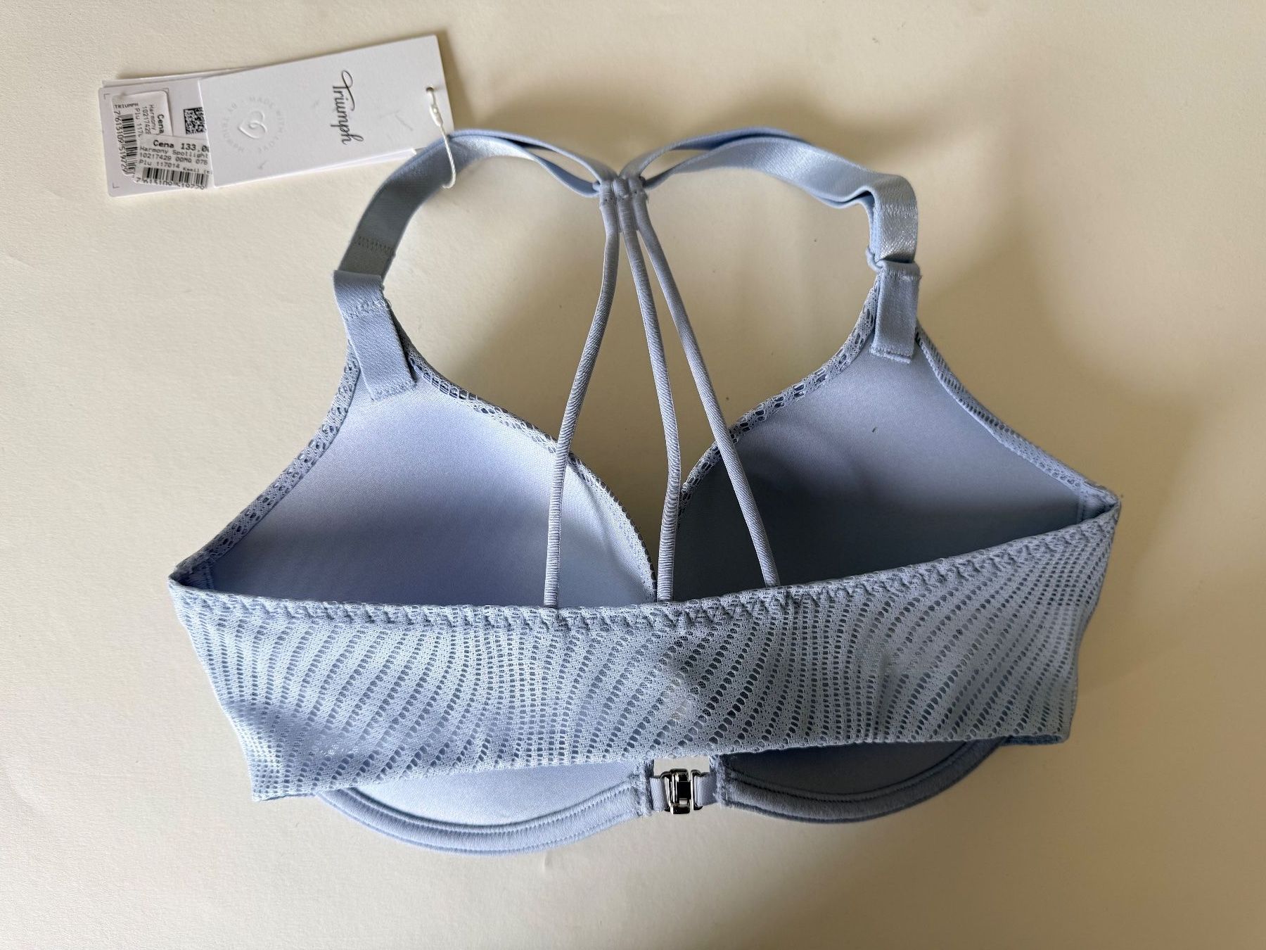 Triumph Altra biancheria intima: TRIUMPH, Push-Up-BH HARMONY SPOTLIGHT, Grösse 75D, Hellblau – Nuovo e nell'imballaggio originale da Rudolfstetten venduto da gst_g7xl 7