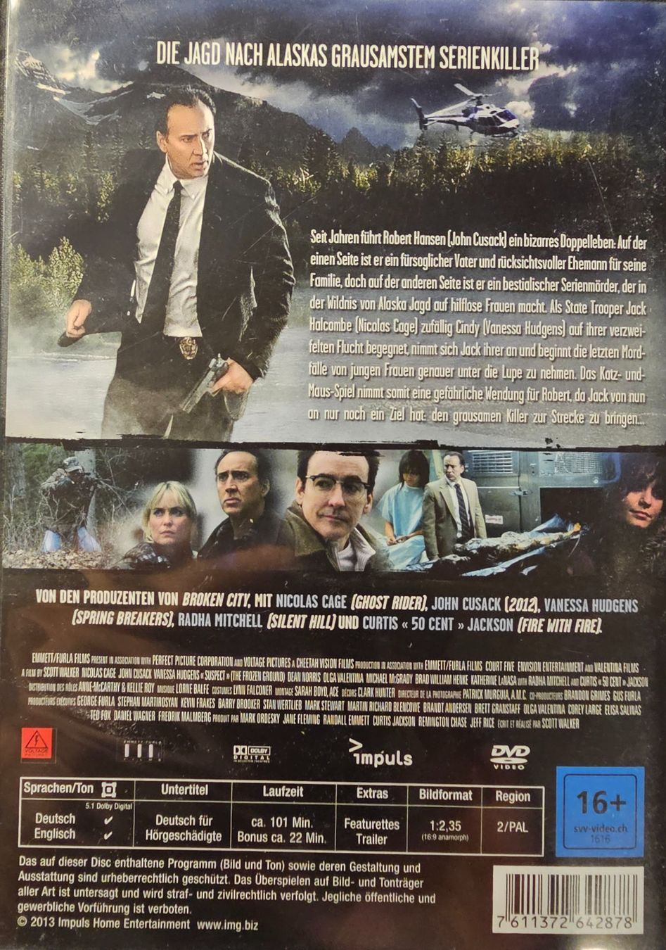 Tutti i DVDs: The Frozen Ground – Usato da Wahlen b. Laufen venduto da Cg10 1