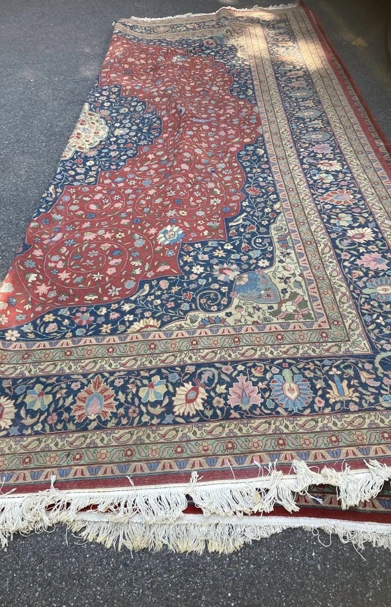 Tappeti: Grosser Echt Perser Teppich Royal Kerman  – Usato da Männedorf venduto da Adamiat 3