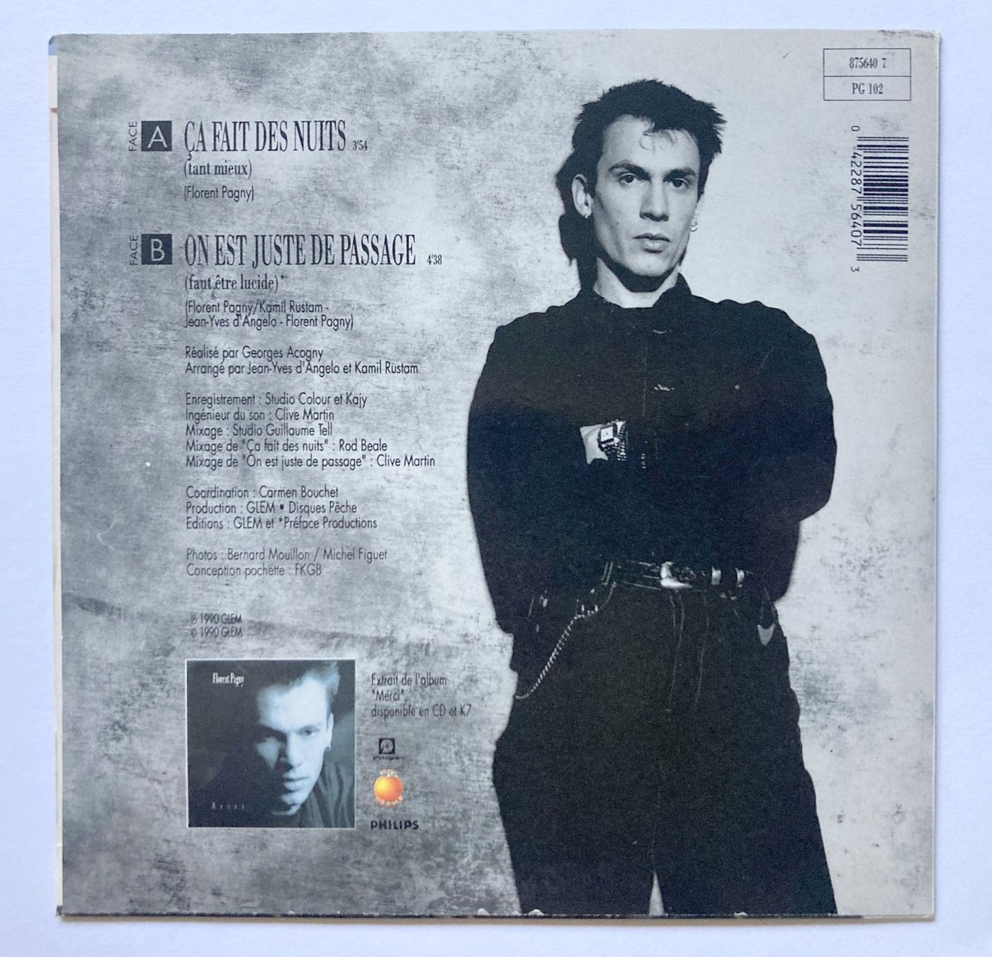 Vinyles: FLORENT PAGNY - CA FAIT DES NUITS – D'occasion à Bottens par hotter-than-hell 1