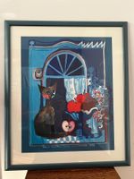 Lithografie von Rosina Wachtmeister
