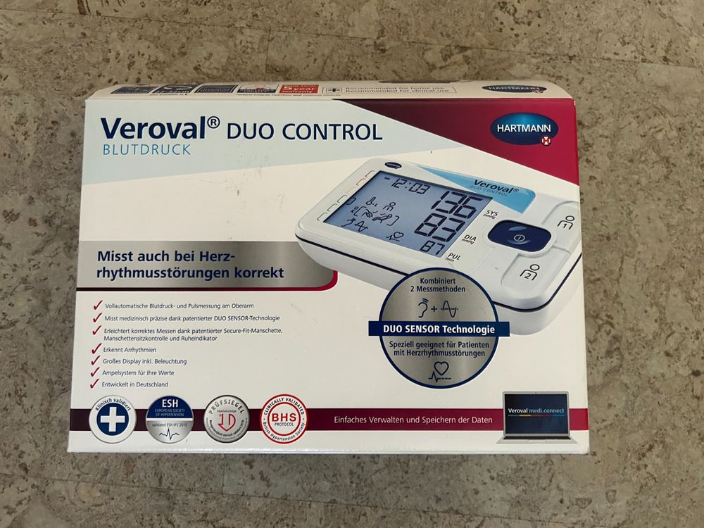 Blutdruckmessgerät Veroval Duo Control (Gebraucht) in Winterthur für ...