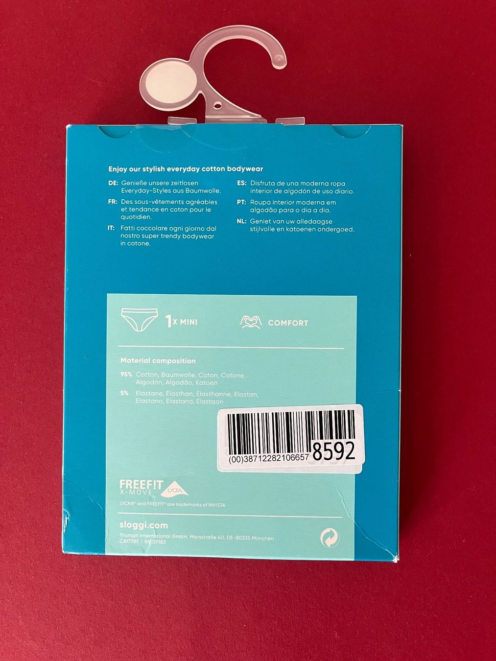 Sloggi Altra biancheria intima: SLOGGI 100, Slip Mini, Grösse 44, Farbe Beige – Nuovo e nell'imballaggio originale da Rudolfstetten venduto da gst_g7xl 1