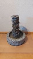 Massiver Wasserbrunnen Granit Deko Garten/Wohnzimmer