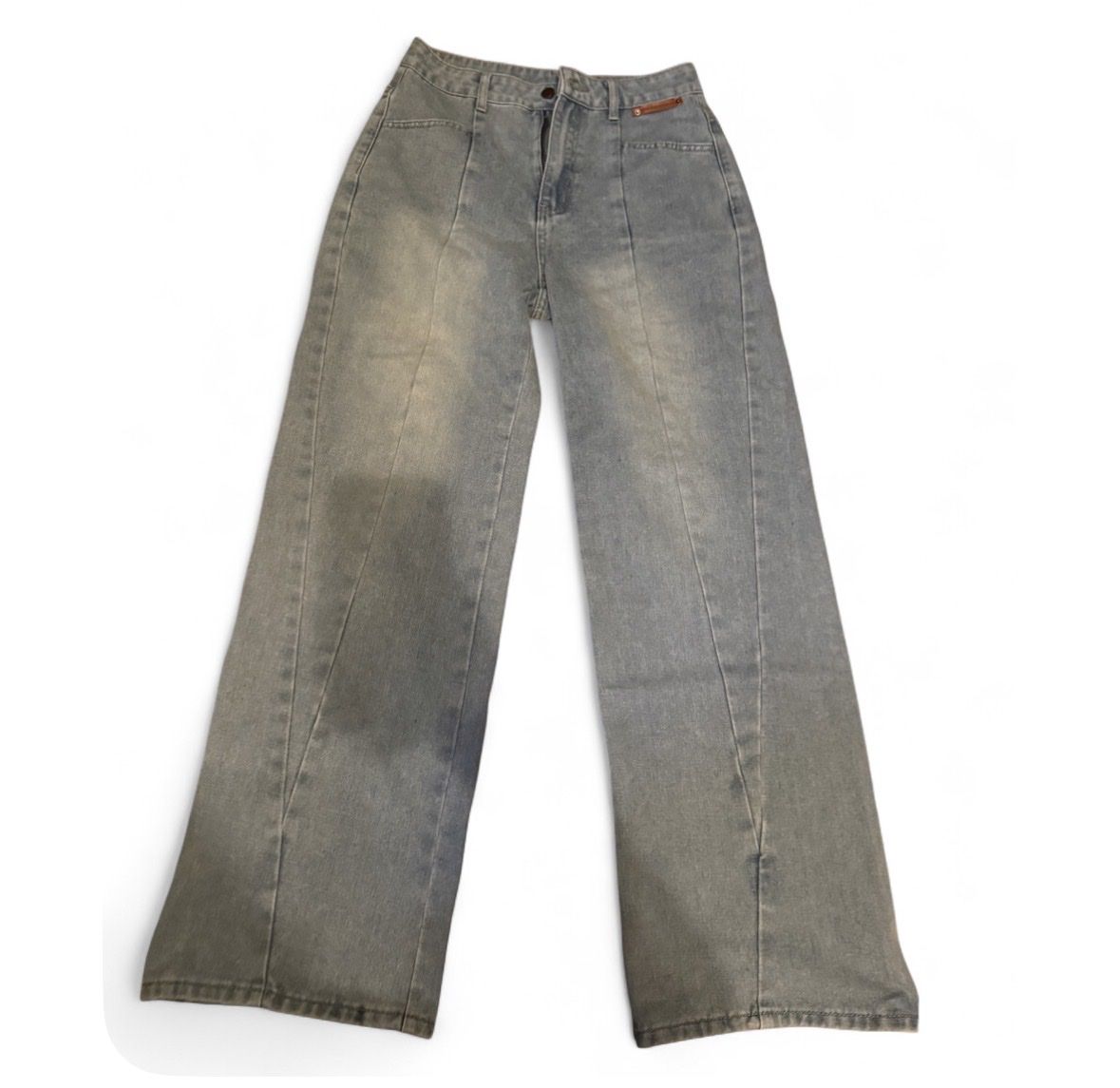 Jeans: Damen Jeans weit geschnitten blau – Nuovo (secondo la descrizione) da Marbach SG venduto da Rob_sta