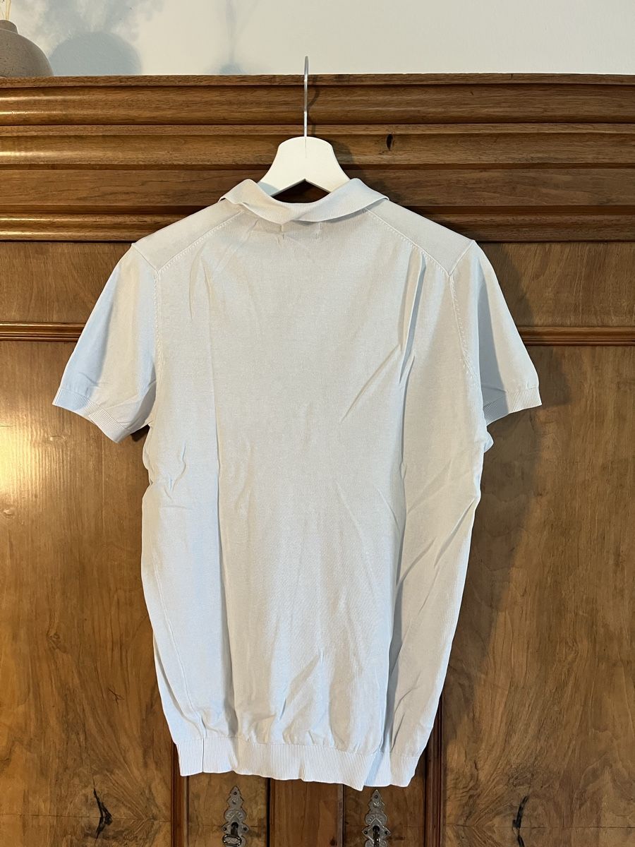 Massimo Dutti Polos: Poloshirt, hellgrau, Gr. M, Massimo Dutti – D'occasion à St. Gallen par Gloom22 2