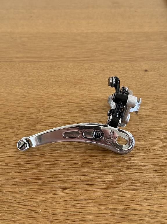 Pièces détachées: Dérailleur avant Campagnolo Super Record à collier – D'occasion à Lausanne par cle_x2ph