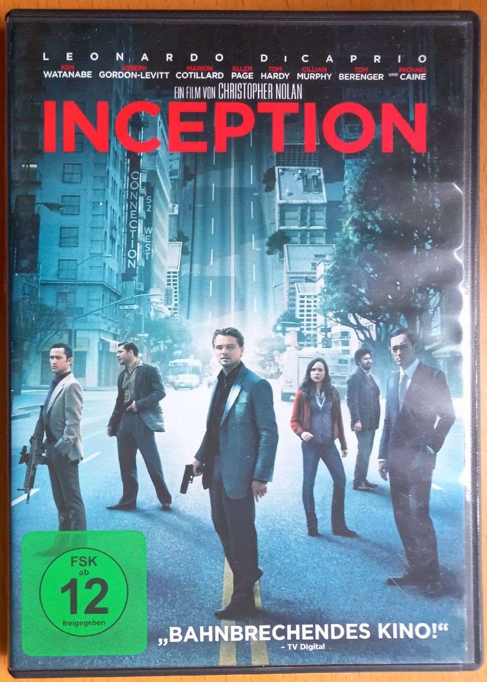 Tutti i DVDs: DVD D/E - Inception - Leonardo di Caprio – Usato da Niederuzwil venduto da lubimaja