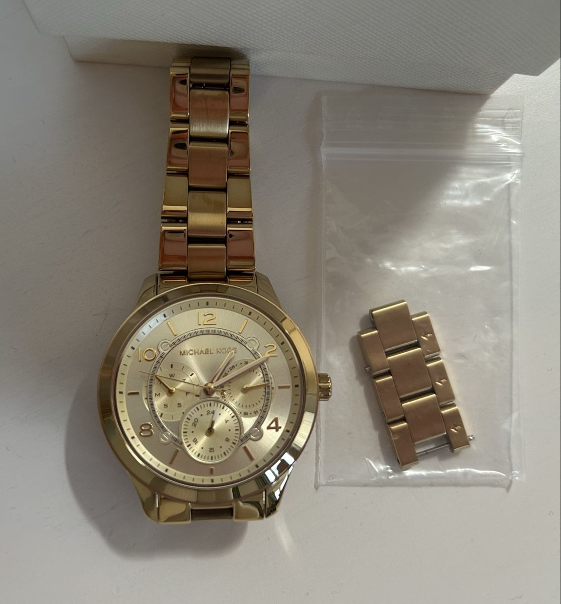 Michael Kors Orologi: Michael Kors Damenuhr Gold, Neu – Nuovo e nell'imballaggio originale da Feuerthalen venduto da cel_ine13 1