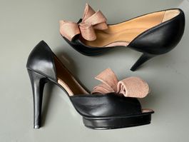 Sandalen High Heels NEU Gr.38 NP. 450.-