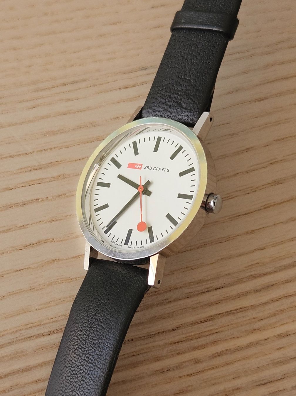 Mondaine Orologi: Mondaine SBB CFF Armbanduhr – Usato da Cormondrèche venduto da ohawa 4