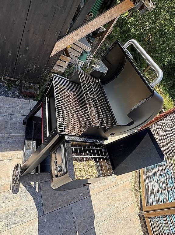 Griglie: Weber Searwood Holzpelletgrill – Usato da St. Gallen venduto da Maui92 3