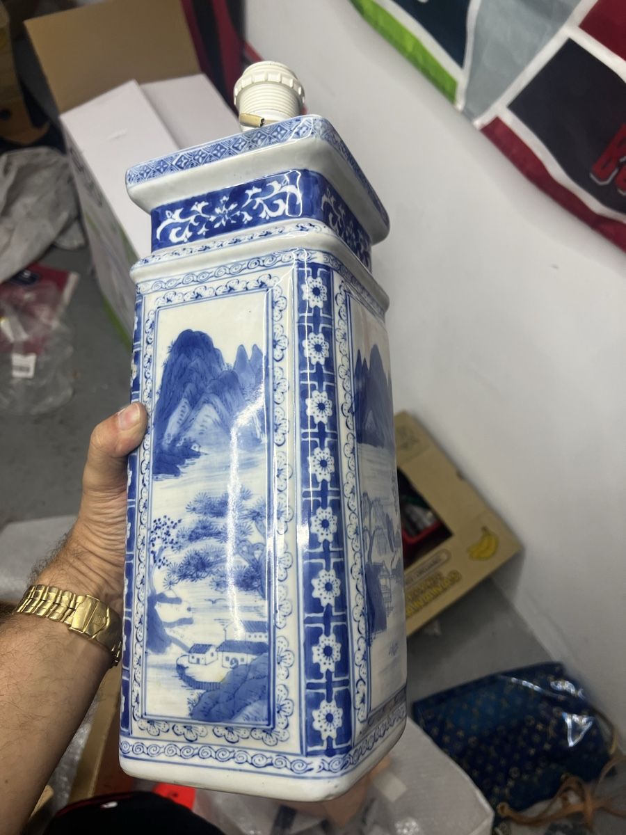 Lampade: Alter whs chinesischer Lampenfuss gross – Usato da Wettingen venduto da NickInc 5