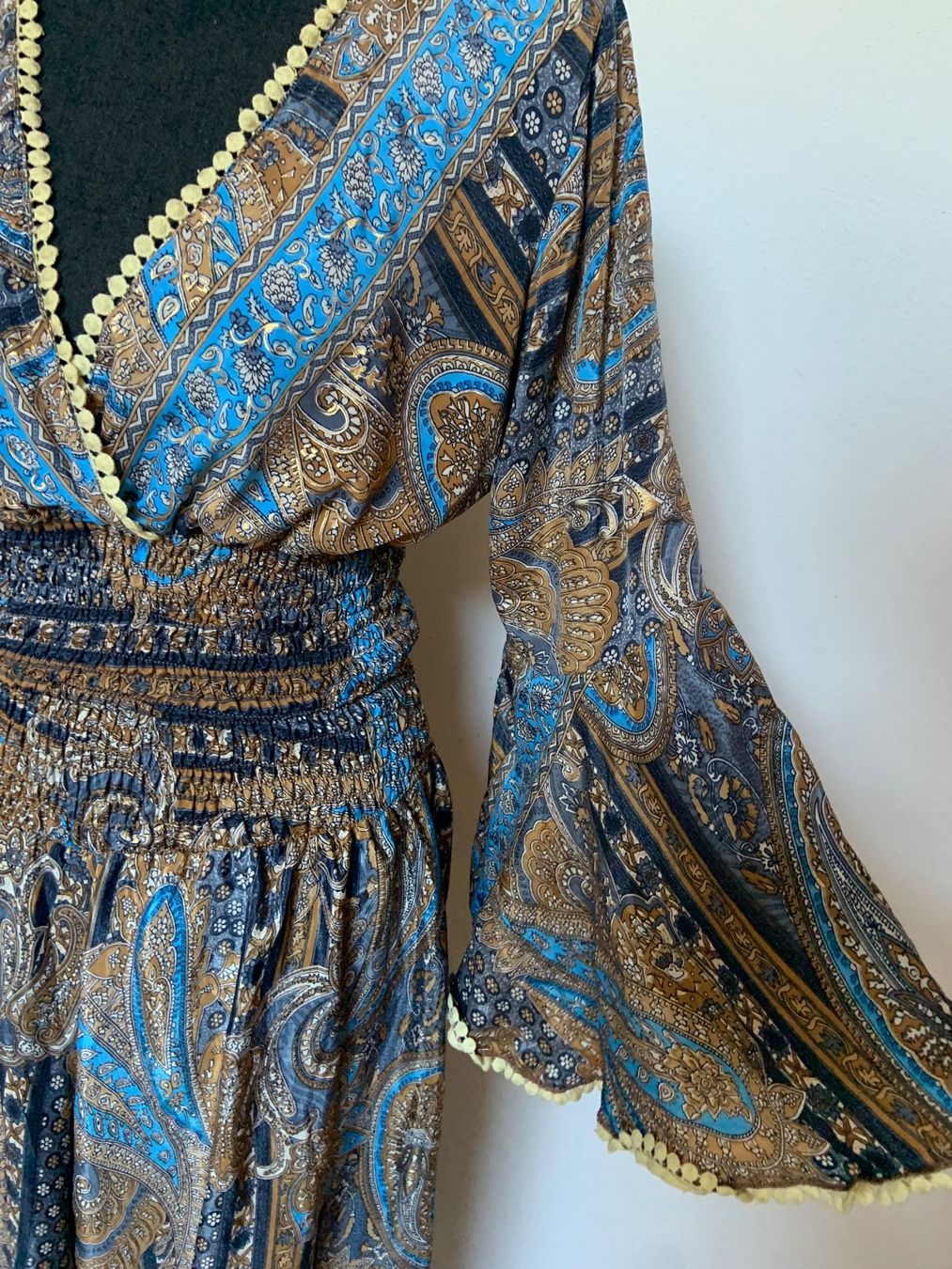 Röcke: Boho Maxihosenrock und Bluse aus Seide – Neu (gemäss Beschreibung) aus Sigriswil von ck56 6