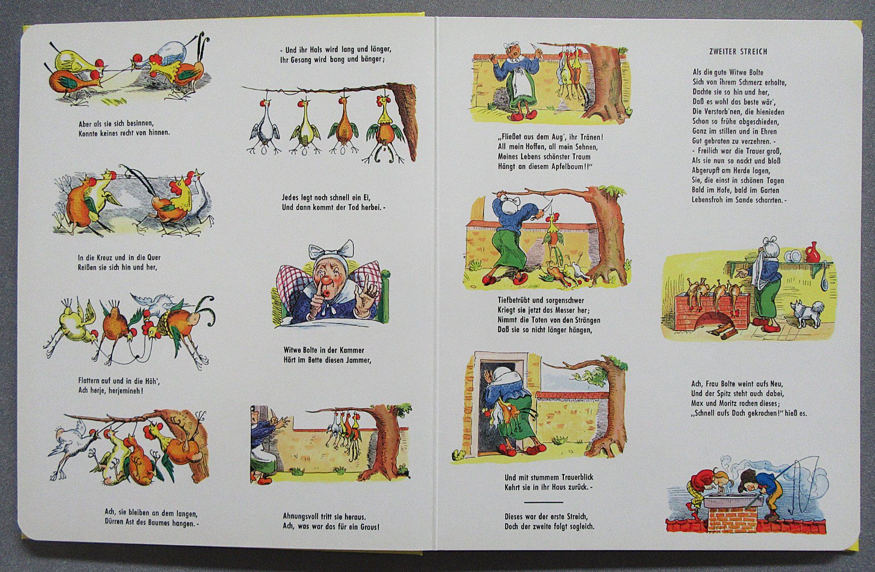 Bücher: Max und Moritz - eine Bubengeschichte in sieben Streichen – Gebraucht aus Auenstein von Padabimbim 2
