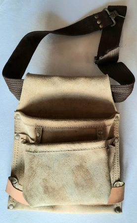 Leder Werkzeug-Gürteltasche für Handwerker / Zimmermann