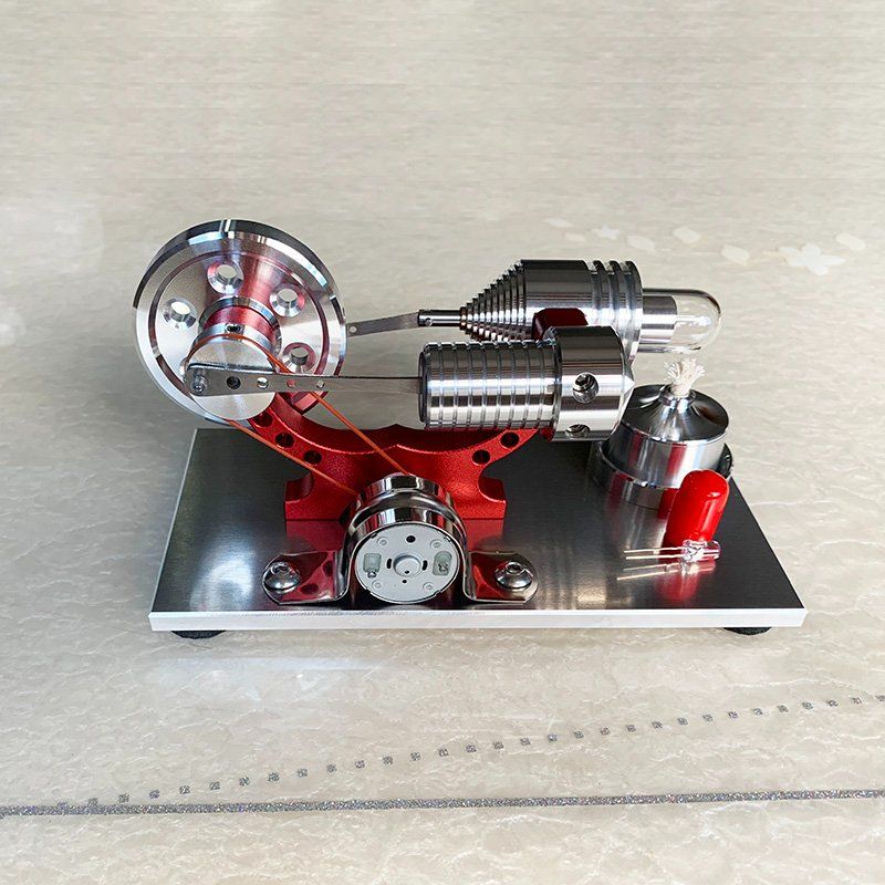 Modellbausätze & Standmodelle: Stirling Dampf Motor Modell Micro-generator Modell Wisse exp – Neu und originalverpackt aus Altenrhein von Solina 1