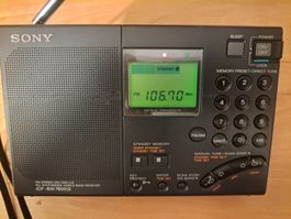 Sony ICF-SW7600G Weltbandradio / Sony Weltempfänger