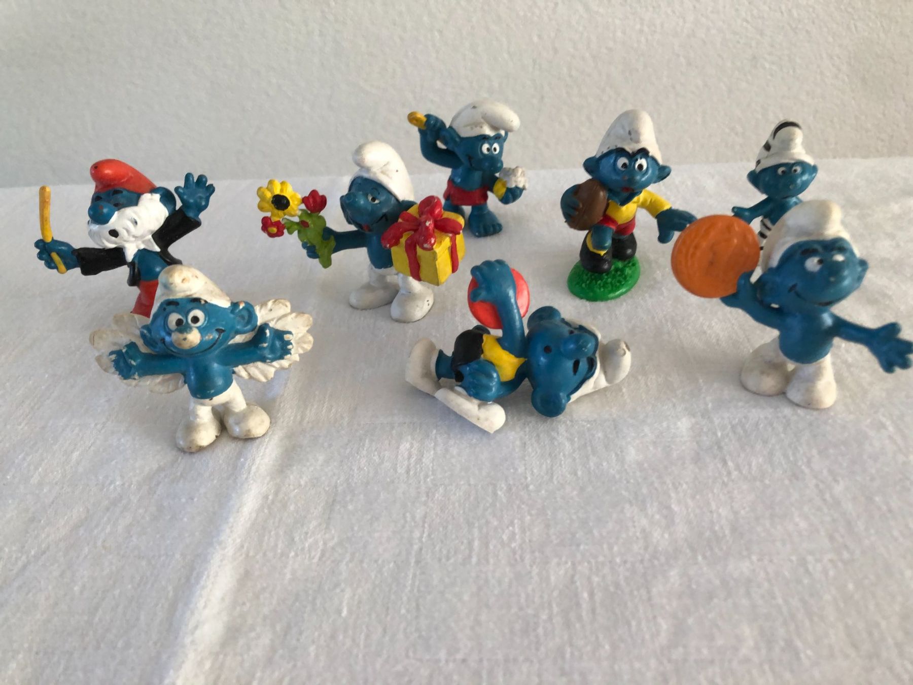 Statuette: 8 Schlümpfe aus Hausräumung – Usato da Freienstein venduto da ErnaS01 3