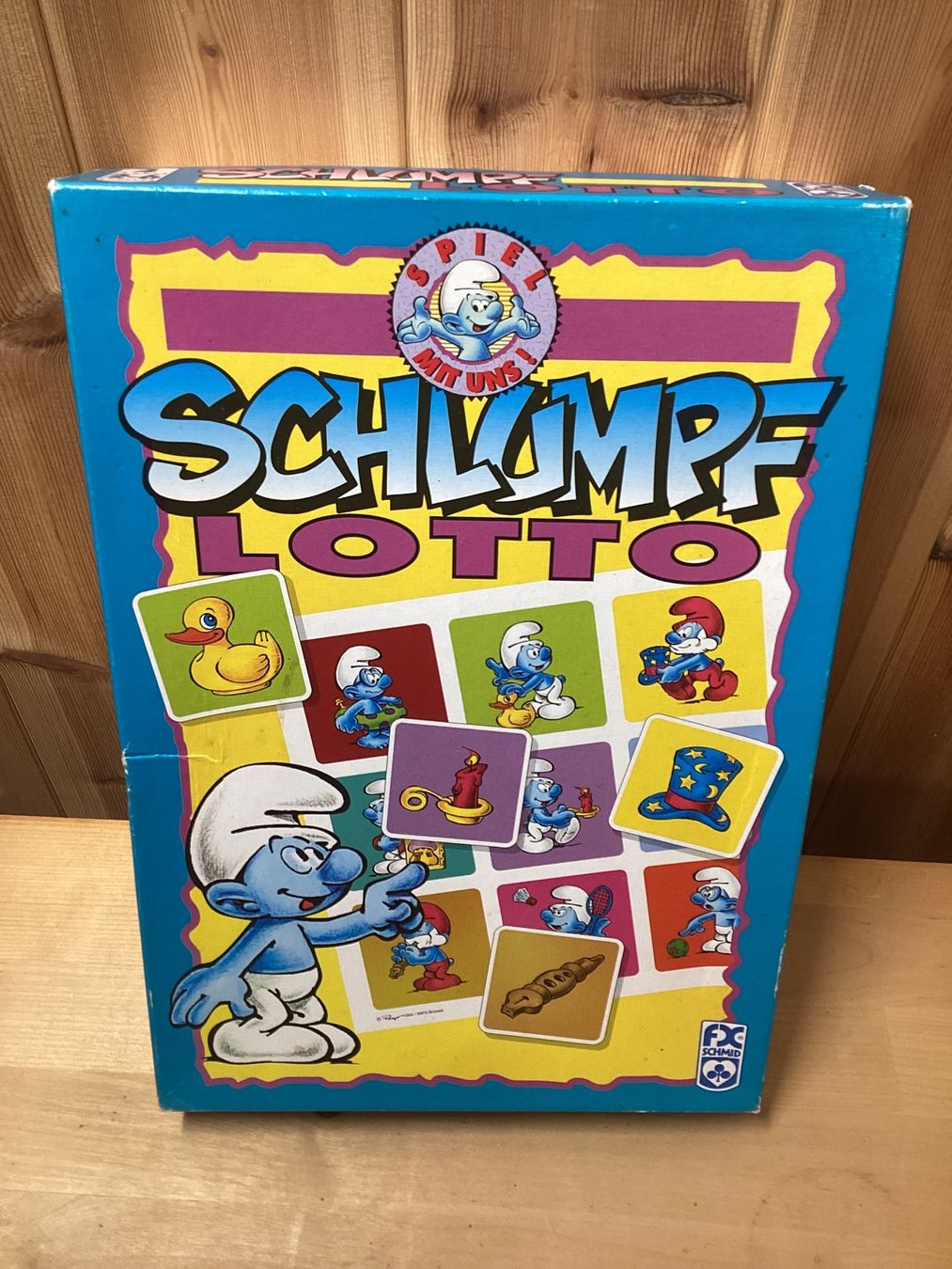 Giochi: Schlumpf Lotto von F.X. Schmid 1994 – Usato da Seftigen venduto da Muggelwomb