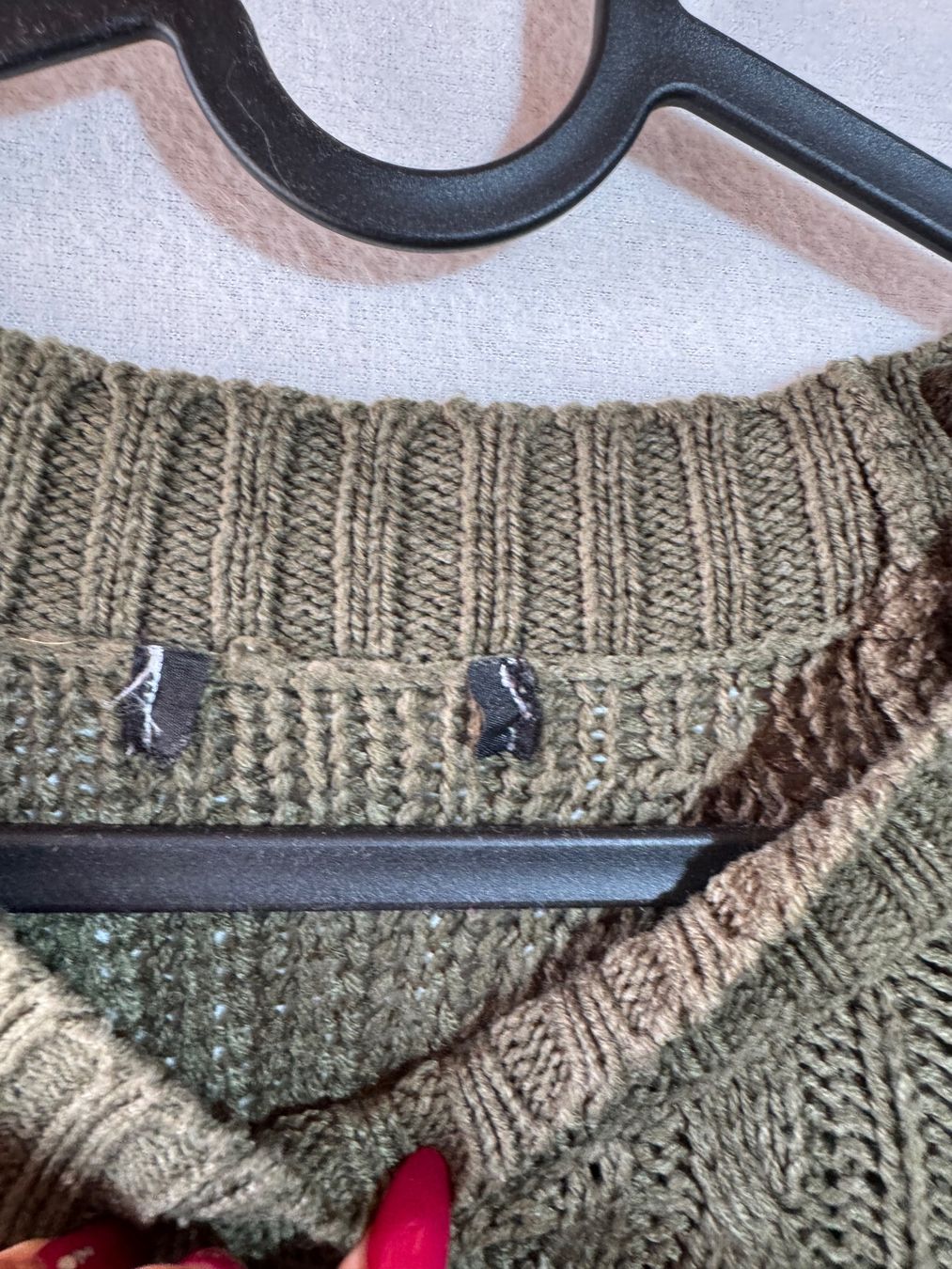 Pullover & Sweatshirts: Grüner Strickpullover ca Gr. M – Gebraucht aus Grosswangen von second_hand_dress 2