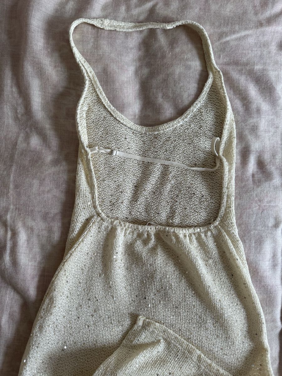 Pull&Bear Robes: Pull & Bear glittery beach dress – Neuf (Voir description) à Aigle par 029_mbn 1