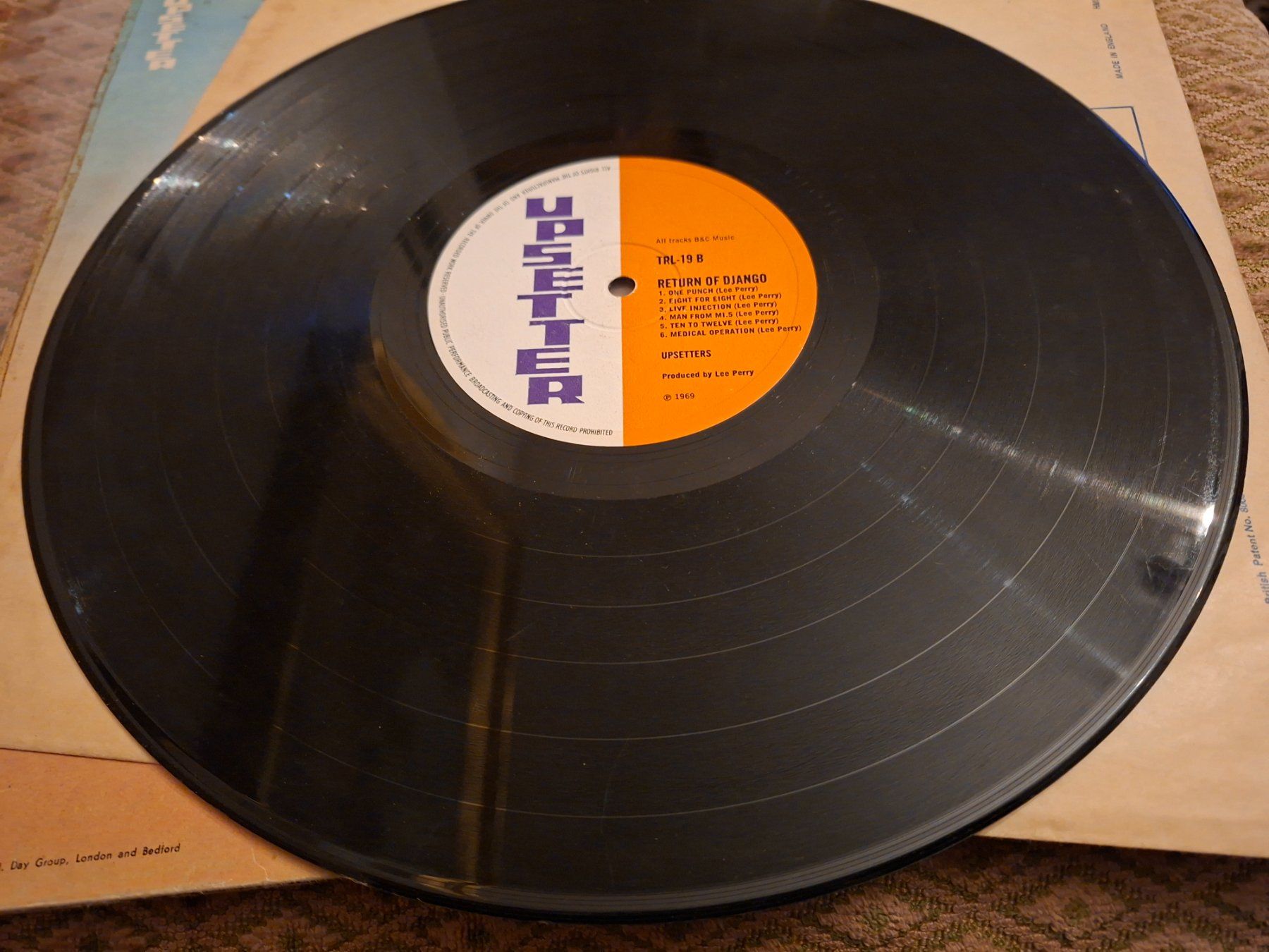 Dischi in vinile: Rare Reggae LP - The Upsetters - Return of Django – Usato da Bernex venduto da Wannabehasbeen01 4