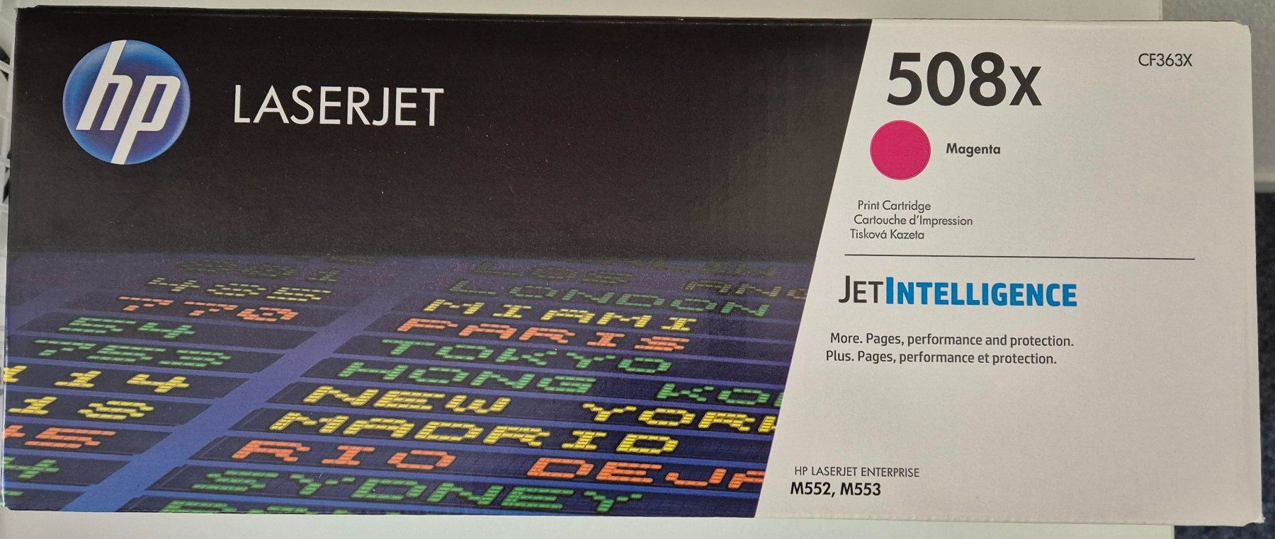 Hewlett Packard Druckerpatronen & Toner: Toner HP 508X (Magenta) – Neu und originalverpackt aus Lachen SZ von fernwaerme