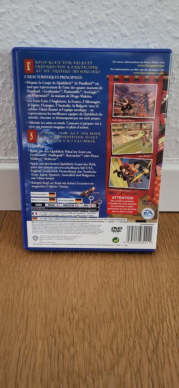 Sony Spiele: PS2 – Harry Potter Quidditch World Cup – Gebraucht aus Münsingen von Heroism2010 1