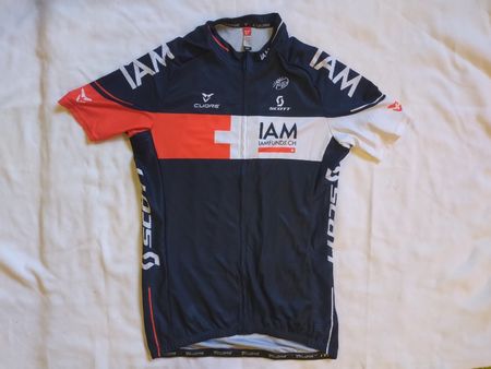 Maillot cyclisme Cuore IAM Cycling taille XL  2015 Refus UCI