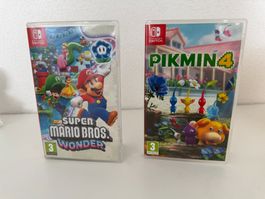 Mario Wonder et Pikmin 4 - Switch 1