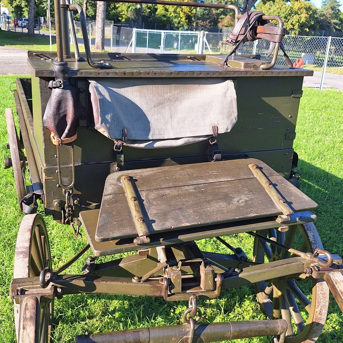 Carrozze: Schweizer Armee, Gebirgsfourgon (Kutsche) – Usato da Schaffhausen venduto da Hottschili 2