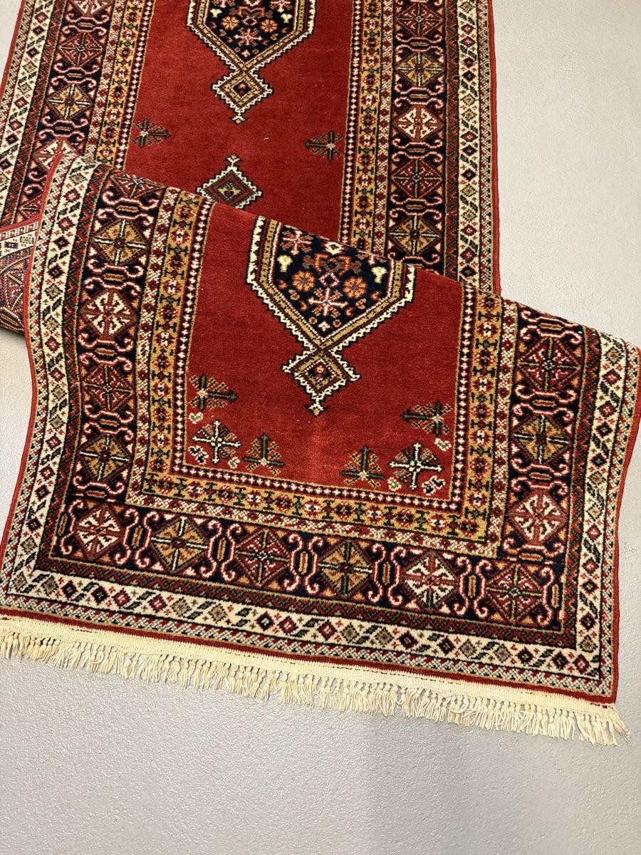 Tappeti: Roter Vintage Teppich, 92x257cm – Usato da Büron venduto da Filadefia-888 6