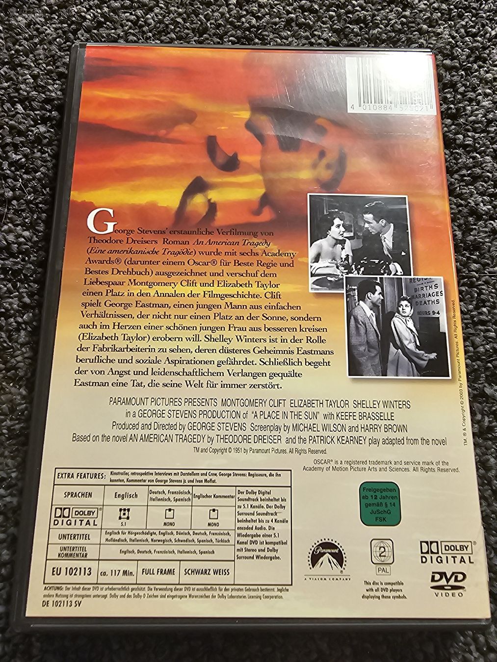 Tutti i DVDs: Ein Platz an der Sonne (21164) – Usato da Ruswil venduto da jan_bxl5 1