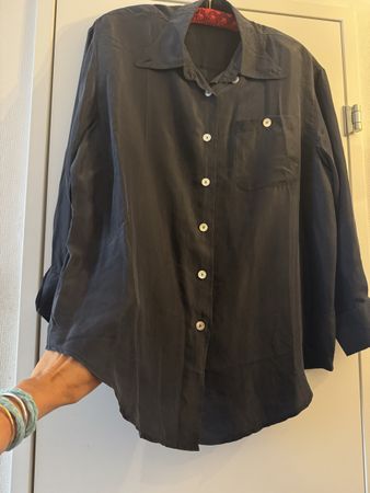 Vintage 100% Seidenbluse