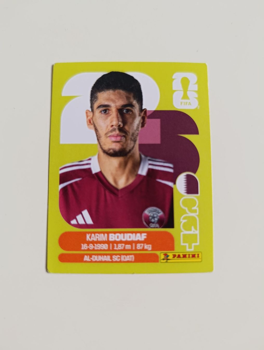 Panini Cartes à collectionner: Panini World Cup 2026 QAT 10 – Neuf (Voir description) à Lavey-Village par pas_7xd2