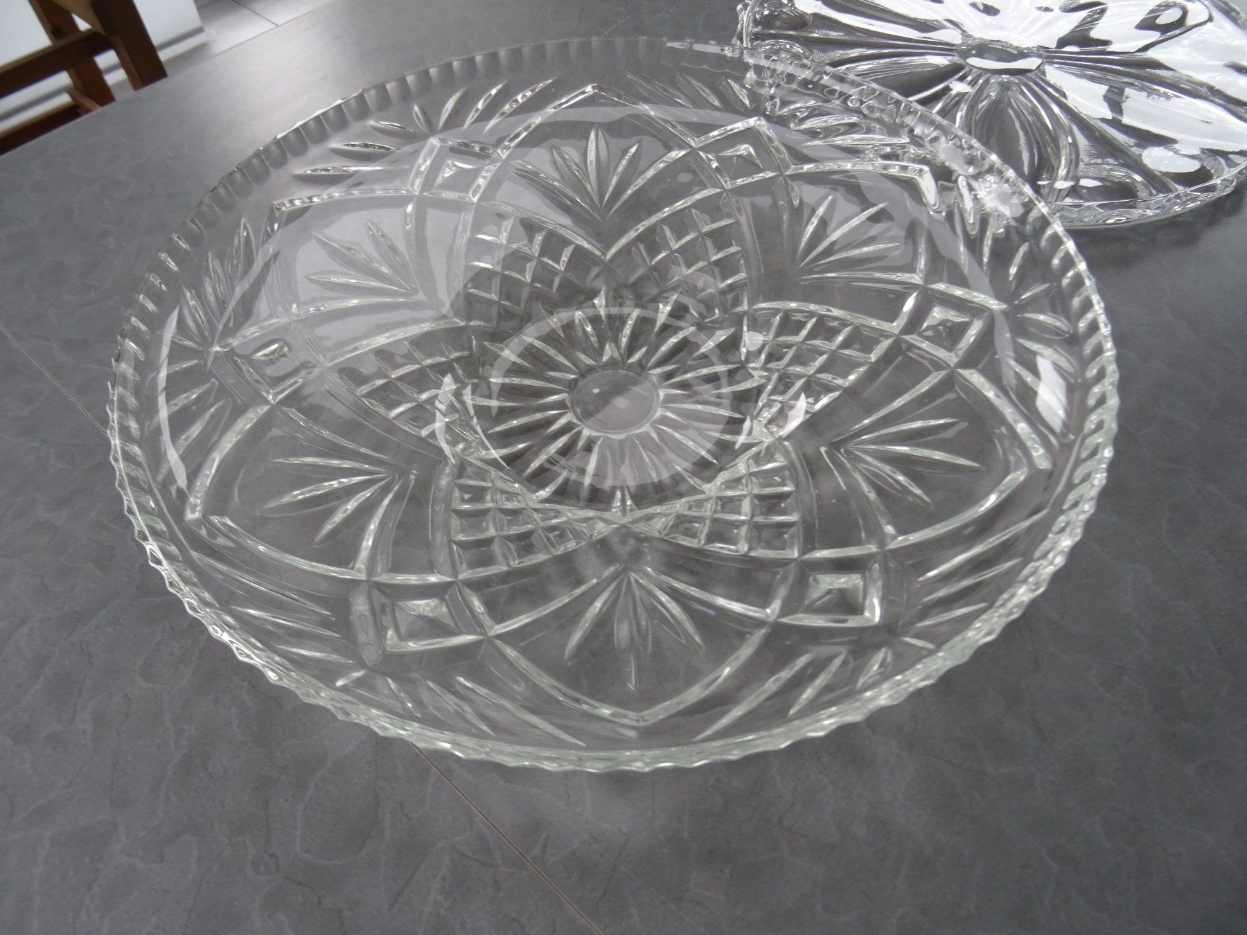 Piatti di portata: Tortenplatte und Früchteschale Glas – Usato da Rothrist venduto da heinrich1966 4